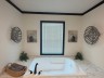 garden tub in the master bath
