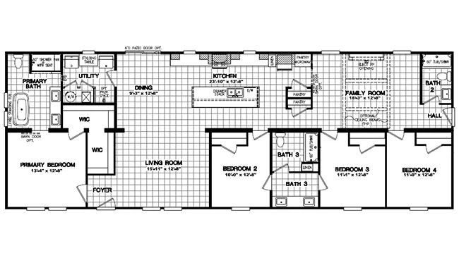 Big Tybee model floorplan