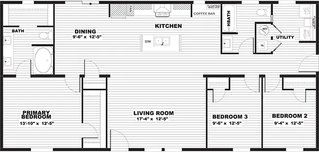 Explorer model floorplan