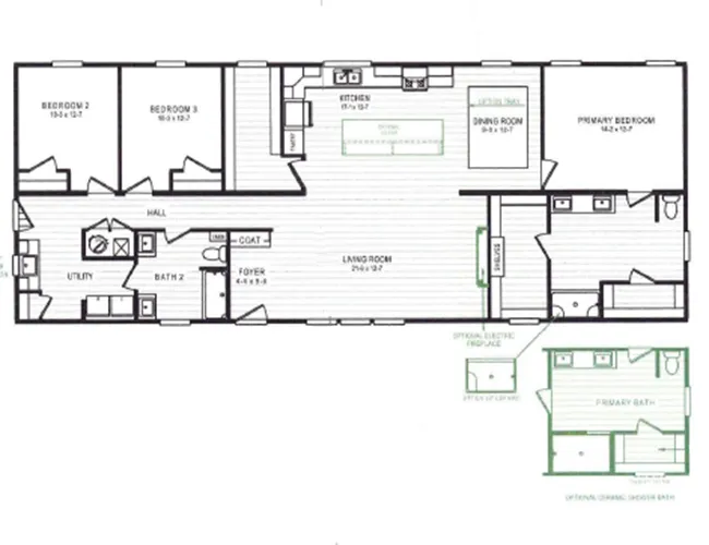 Palmer model floorplan