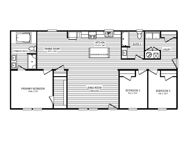 Sterling model floorplan
